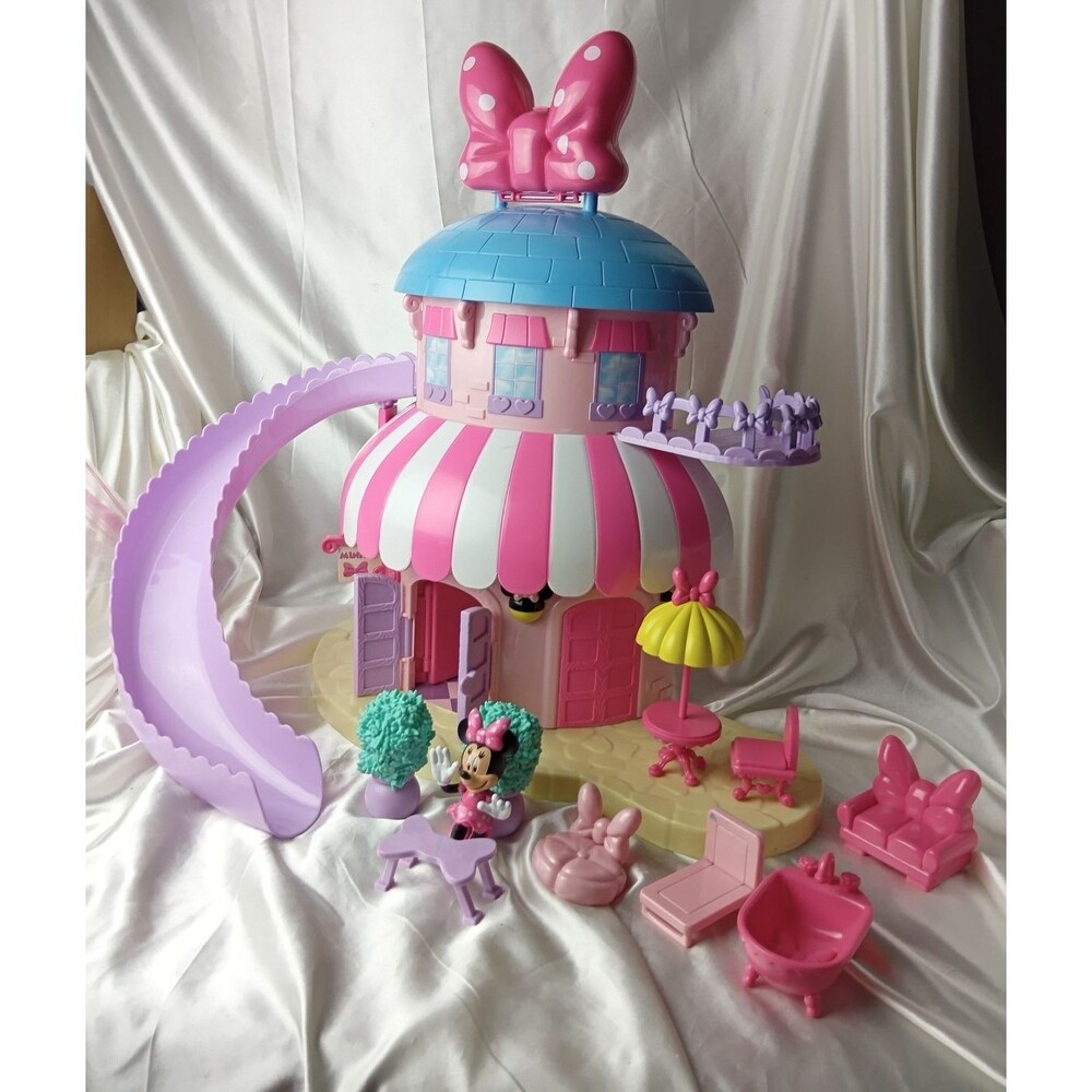 Disney Junior Minnie Mouse Ultimate Mansion Lights & Sound Playset Working!